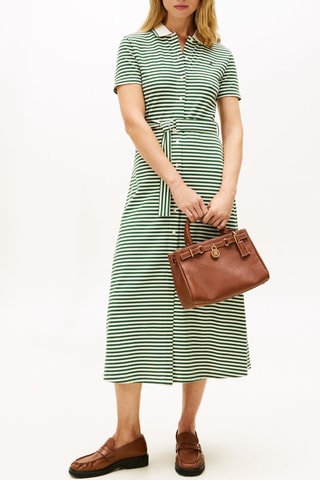Vestido camisero - Verde