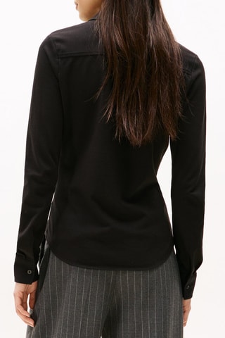 Camisa slim fit - Negro