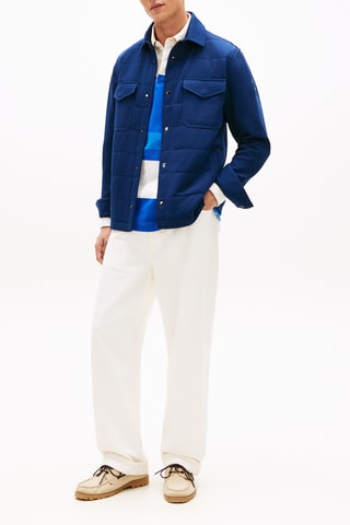 Surchemise regular - Bleu marine