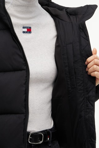 Doudoune à capuche - Noir