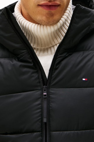 Doudoune à capuche - Noir