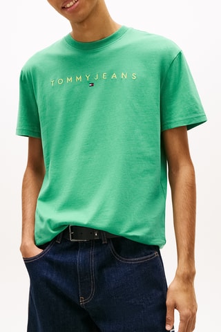 Camiseta regular fit New Launch Fa24 - Verde