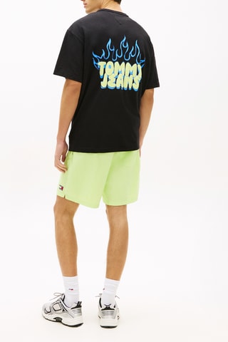 Camiseta relaxed - Negro