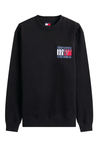 Sudadera regular fit - Negro