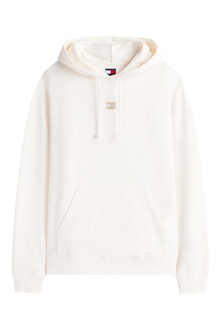 Sweat à capuche relaxed - Blanc