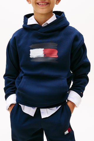 Sudadera con capucha - Azul marino