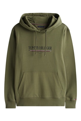 Sudadera con capucha - Verde oliva