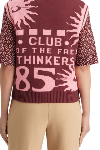 Pull sans manches - Bordeaux