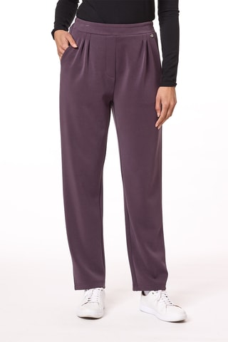 Pantalon carotte - Violet