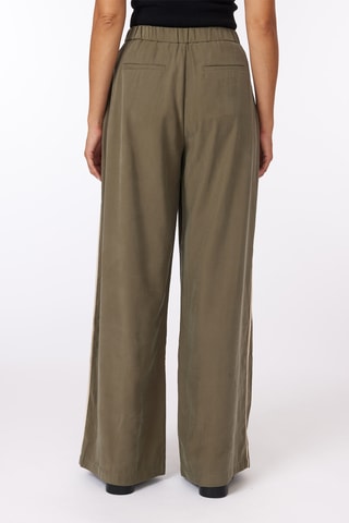Pantalon wide legs - Kaki