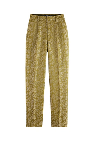 Pantalon relaxed - Jaune