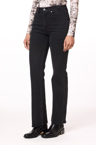 Jean bootcut taille haute - Noir