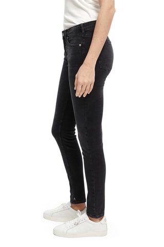 Jean skinny en coton biologique - Noir