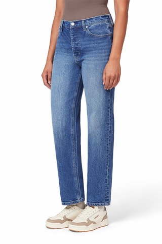 Jean taille haute - Bleu