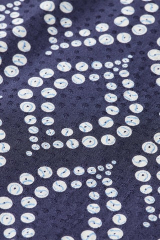 Robe portefeuille - Bleu marine