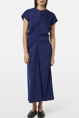 Robe droite - Bleu marine