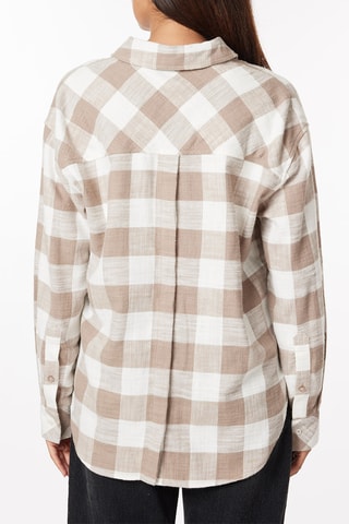 Chemise oversize - Beige