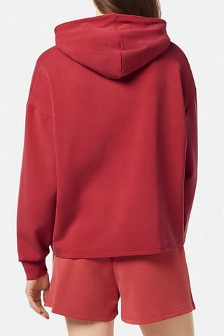 Sweat à capuche - Rouge