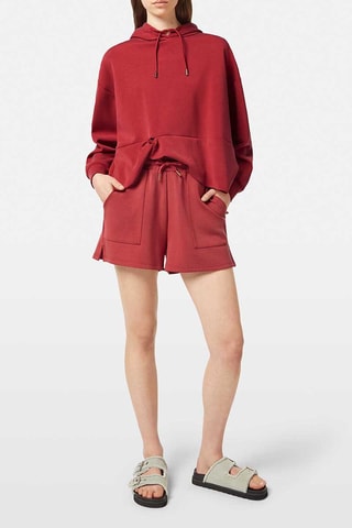 Sweat à capuche - Rouge