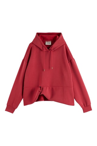 Sweat à capuche - Rouge