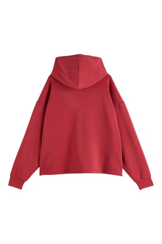 Sweat à capuche - Rouge