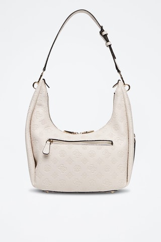 Sac porté épaule Phoebe - Ecru - Guess
