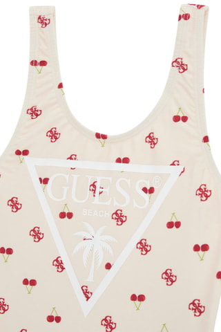 Maillot 1 pièce - Ecru et bordeaux