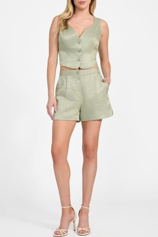 Gilet de costume Camille - Vert olive