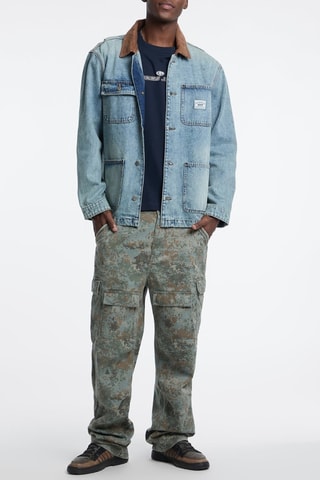 Pantalon cargo - Gris