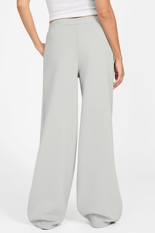 Pantalon wide legs - Gris clair