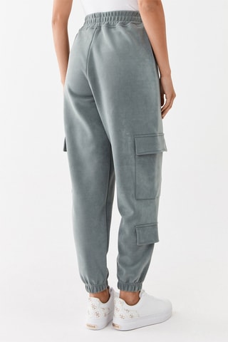 Pantalon cargo - Vert