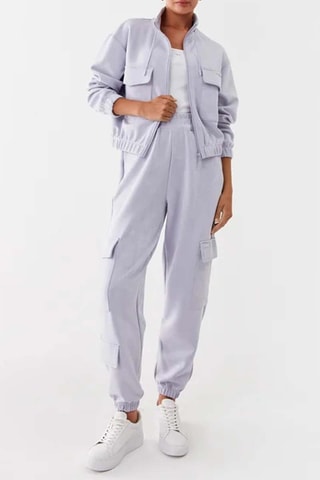 Pantalon cargo - Lilas