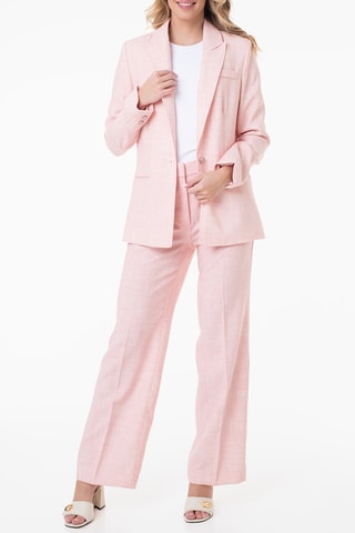 Pantalon taille haute - Rose