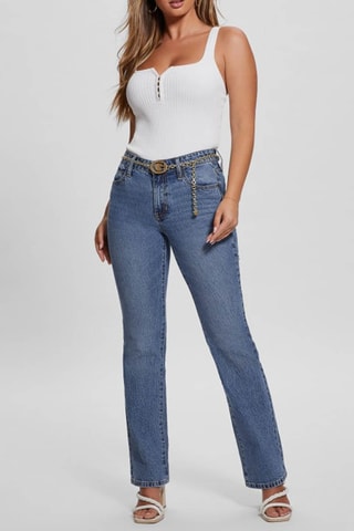 Jean bootcut - Bleu marine