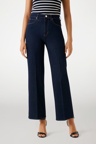 Jean wide legs - Bleu