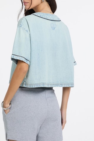 Top - Bleu clair