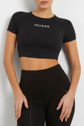 Crop top Aline - Noir