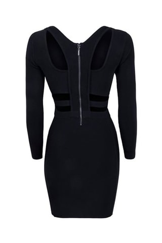 Robe fourreau - Noir