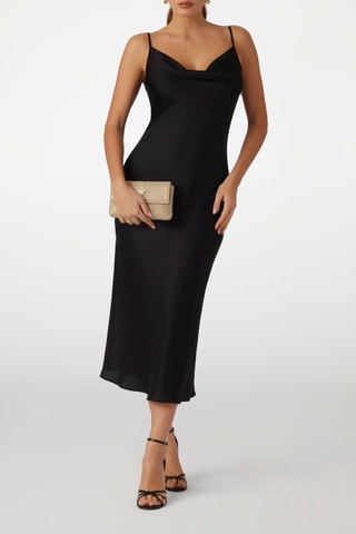 Robe midi - Noir