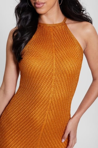 Robe midi - Orange