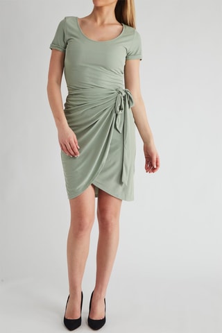 Robe fourreau - Vert