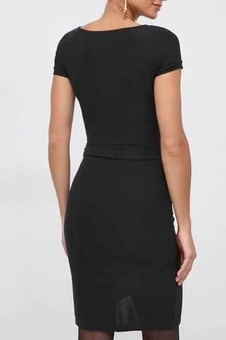 Robe portefeuille - Noir