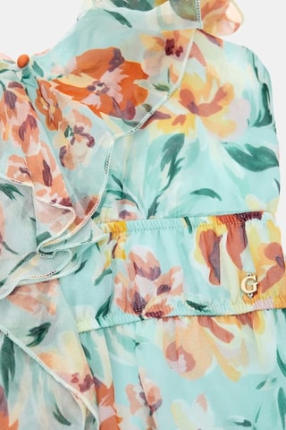 Robe longue Elide - Turquoise