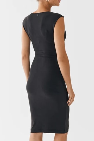 Robe portefeuille - Noir