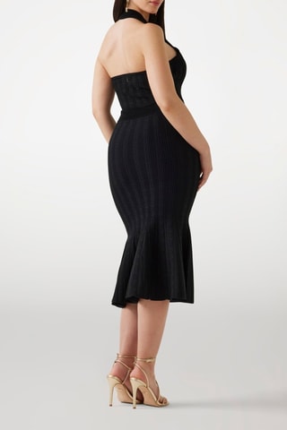 Robe midi - Noir