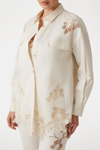 Chemisier Brooke - Ecru - Guess By Marciano