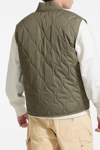 Doudoune sans manches - Vert olive