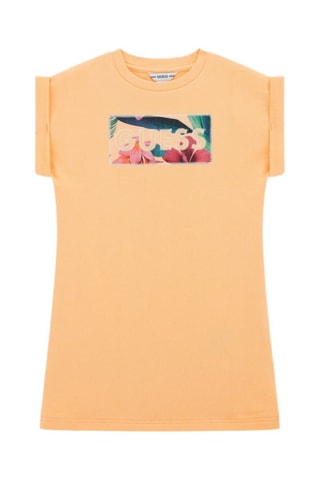 T-shirt - Orange - Guess