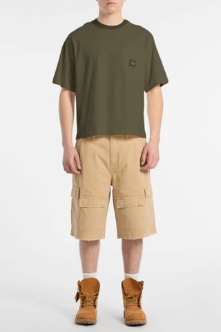 T-shirt boxy - Kaki