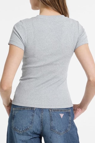 T-shirt - Gris clair chiné